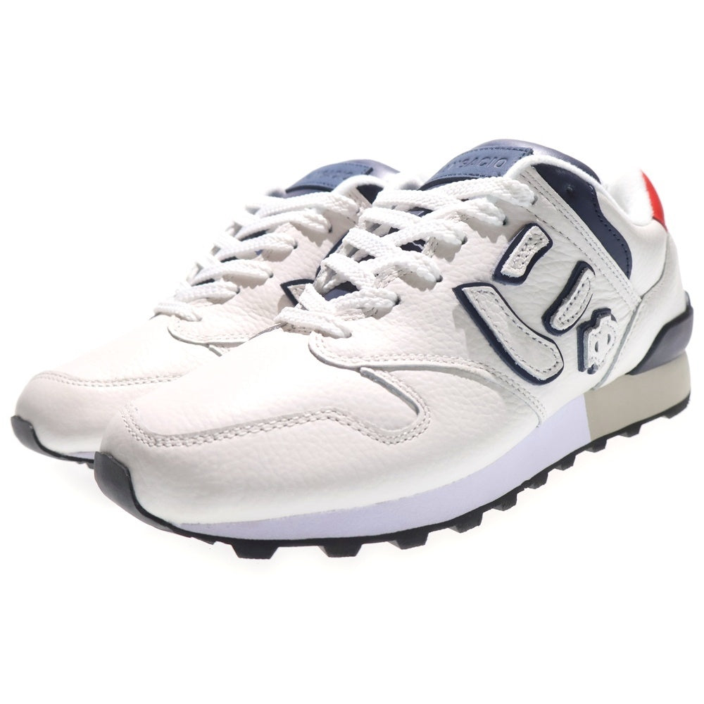 Sangacio(サンガッチョ) NYU'S 10TH ANNIVERSARY TRICOLORE にゅ~ず 10周年記念モデル トリコロール ローカットスニーカー ホワイト レディース US6/24cm