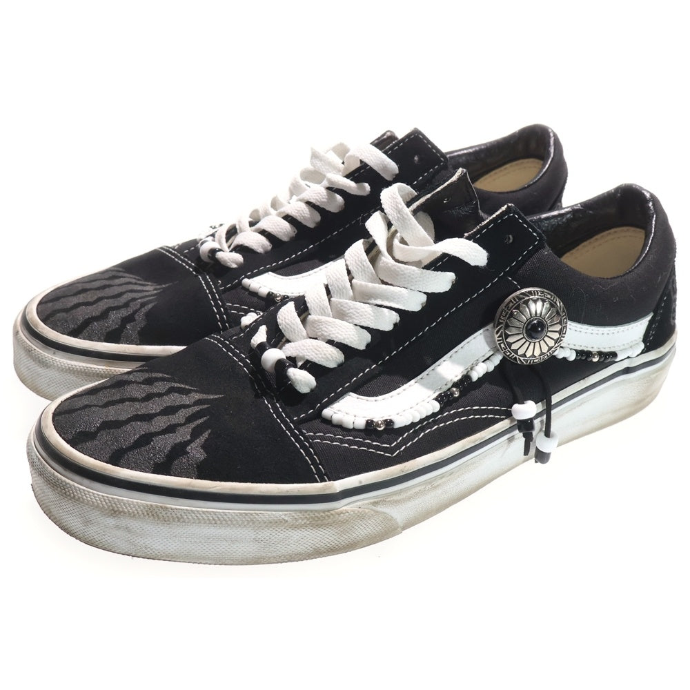 NO BRAND(ノーブランド) STILL ALIVE スティルアライブ カスタム ローカットスニーカー ブラック/ホワイト US8.5/26.5cm