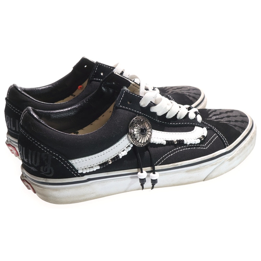 NO BRAND(ノーブランド) STILL ALIVE スティルアライブ カスタム ローカットスニーカー ブラック/ホワイト US8.5/26.5cm