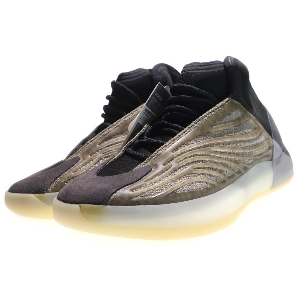 adidas(アディダス) YEEZY QNTM BARIUM イージー クォンタムテール バリウム ハイカットスニーカー ブラック/グレー US9.5/27.5cm H68771