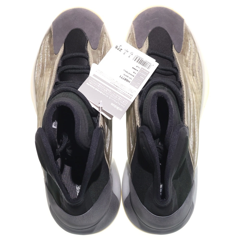 adidas(アディダス) YEEZY QNTM BARIUM イージー クォンタムテール バリウム ハイカットスニーカー ブラック/グレー US9.5/27.5cm H68771