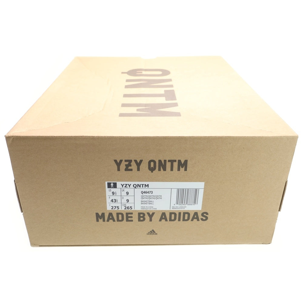 adidas(アディダス) YEEZY QNTM イージー クォンタム ハイカットスニーカー グレー/ブラック US9.5/27.5cm Q46473
