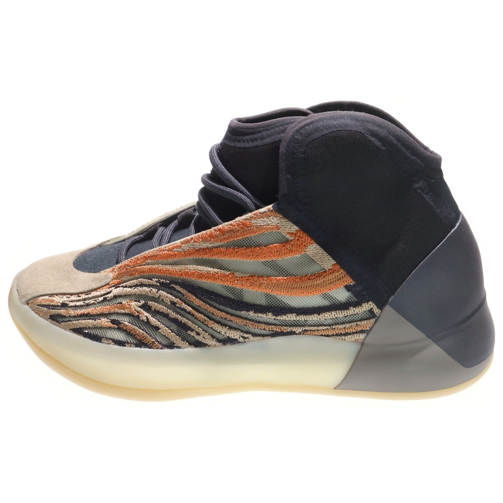 adidas(アディダス) YEEZY QNTM FLASH ORANGE イージー クォンタム フラッシュオレンジ ハイカットスニーカー US9.5/27.5cm GW5314