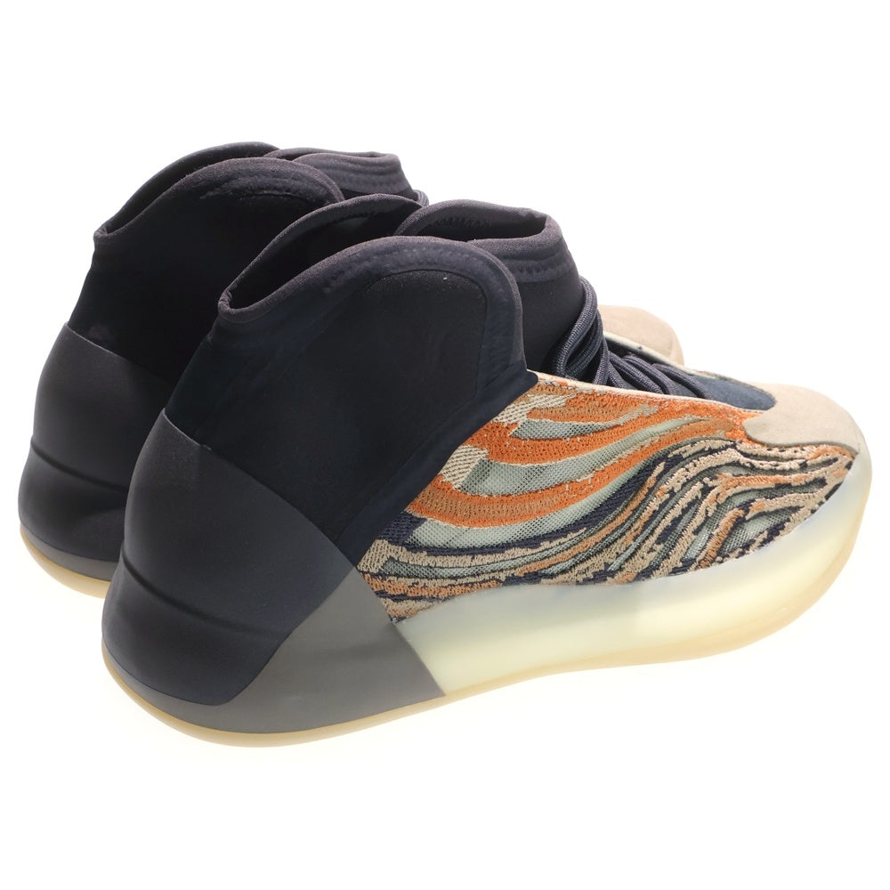 adidas(アディダス) YEEZY QNTM FLASH ORANGE イージー クォンタム フラッシュオレンジ ハイカットスニーカー US9.5/27.5cm GW5314
