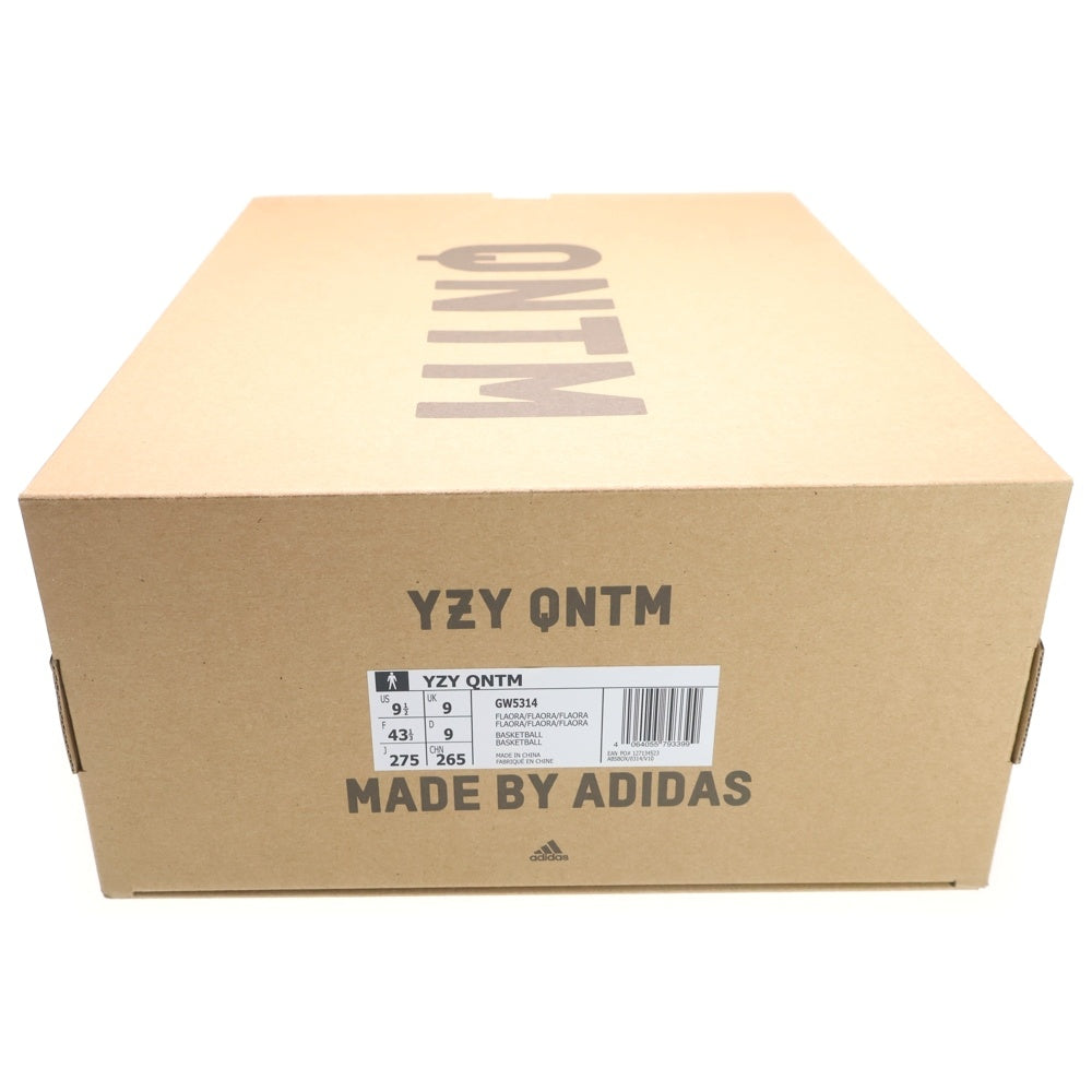 adidas(アディダス) YEEZY QNTM FLASH ORANGE イージー クォンタム フラッシュオレンジ ハイカットスニーカー US9.5/27.5cm GW5314