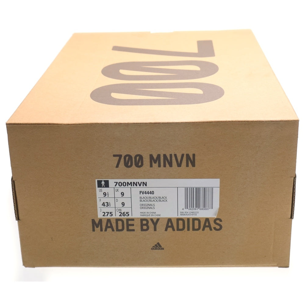 adidas(アディダス) YEEZY BOOST 700 MNVN イージーブースト 700 ローカットスニーカー ブラック US9.5/27.5cm FV4440