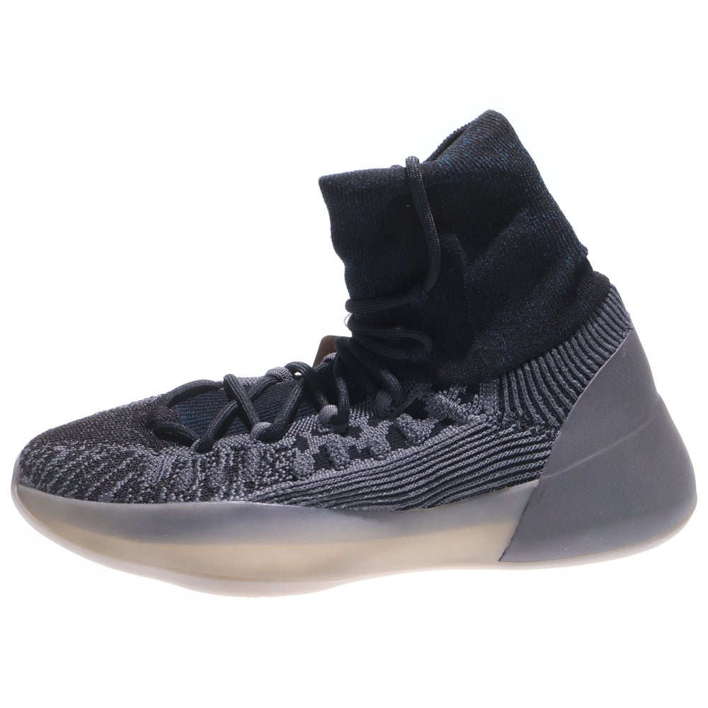 adidas(アディダス) YZY BSKTBL KNIT SLATE BLUE イージーバスケットボール ニット スレートブルー ソックススニーカー グレー/ネイビー US9.5/27.5cm GV8294