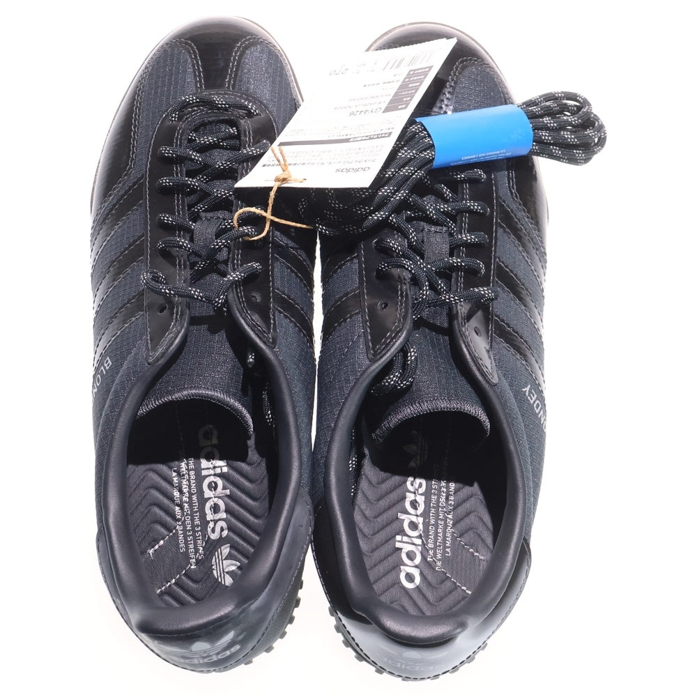 adidas(アディダス) ×BLONDEY MCCOY AB GAZELLE INDOOR ブロンディマッコイ A.B ガゼル インドア ローカットスニーカー ブラック US9/27cm GY4426