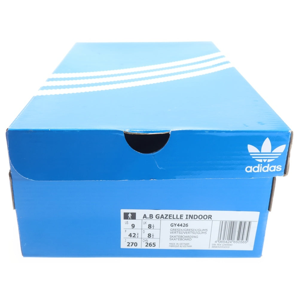 adidas(アディダス) ×BLONDEY MCCOY AB GAZELLE INDOOR ブロンディマッコイ A.B ガゼル インドア ローカットスニーカー ブラック US9/27cm GY4426