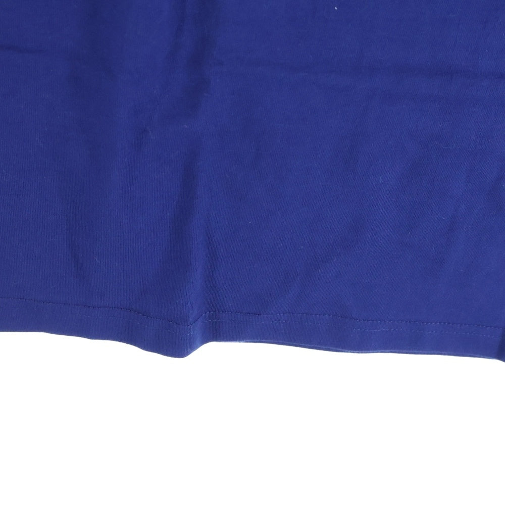 BILLIONAIRE BOYS CLUB(ビリオネアボーイズクラブ) フロントロゴデザイン クルーネック カットソー 半袖Tシャツ ブルー 891-6204