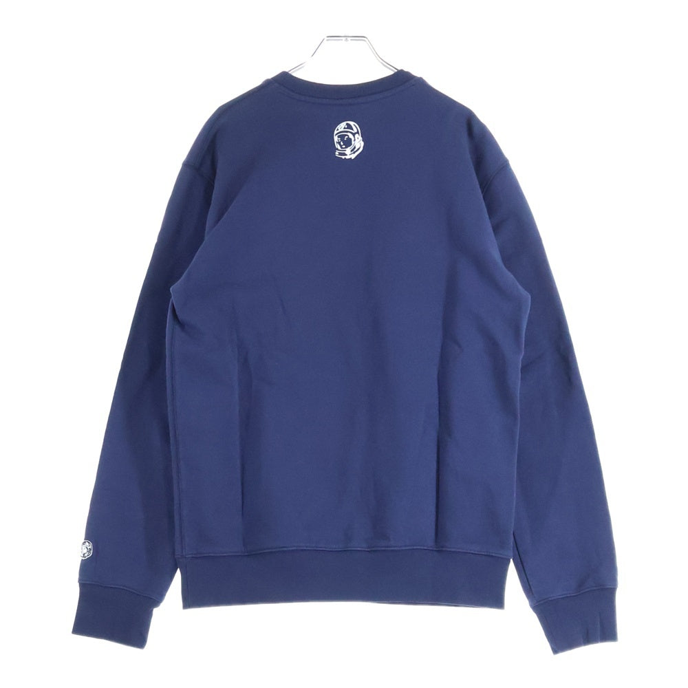 BILLIONAIRE BOYS CLUB(ビリオネアボーイズクラブ) フロントロゴデザイン クルーネック スウェット セーター ネイビー B00115K011