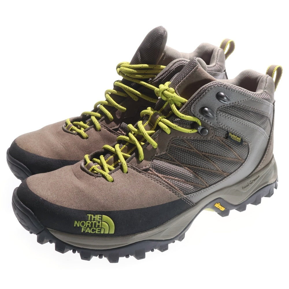 THE NORTH FACE(ザノースフェイス) TEMPEST MID WP テンペスト ロゴデザイン ビブラムソール ミッドカットスニーカー ブラウン US11/29cm NF01321