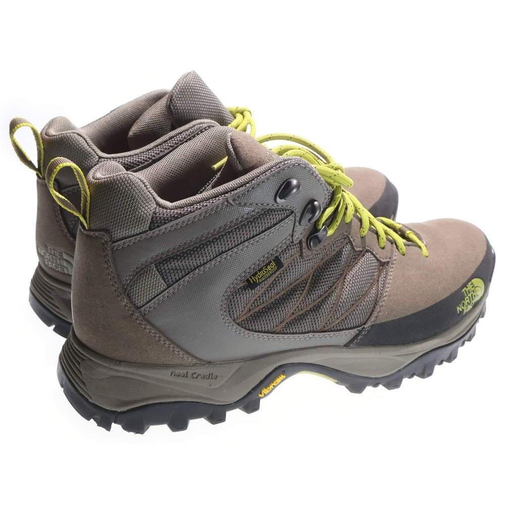 THE NORTH FACE(ザノースフェイス) TEMPEST MID WP テンペスト ロゴデザイン ビブラムソール ミッドカットスニーカー ブラウン US11/29cm NF01321