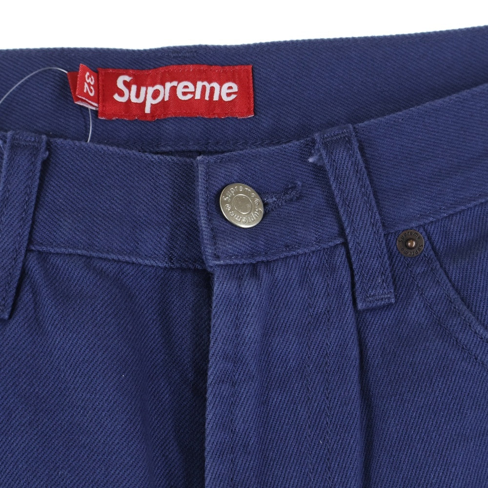 SUPREME(シュプリーム) 24SS Baggy Denim Short バギー デニムショーツ ハーフパンツ ブルー