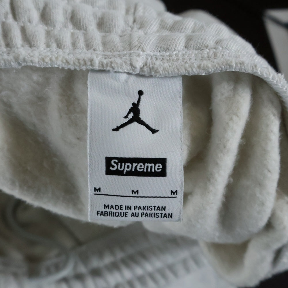 SUPREME(シュプリーム) 24AW ×Jordan Sweatpant ジョーダン ロゴエンブロイダリー スウェットパンツ アッシュグレー HF0838-051