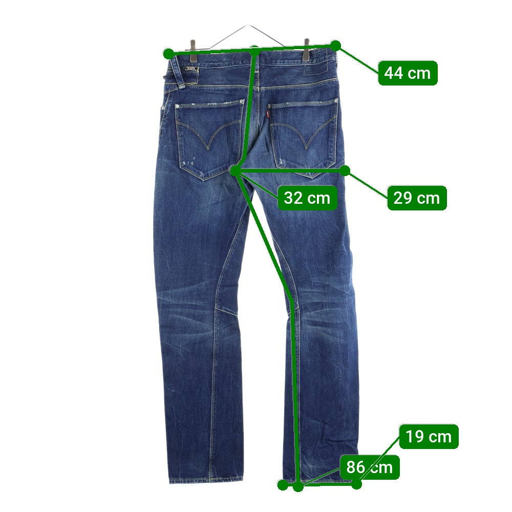 Levi's(リーバイス) 00S VINTAGE ENGINEERED JEANS ヴィンテージ エンジニアードジーンズ 立体裁断加工 ジップフライデニムパンツ インディゴ