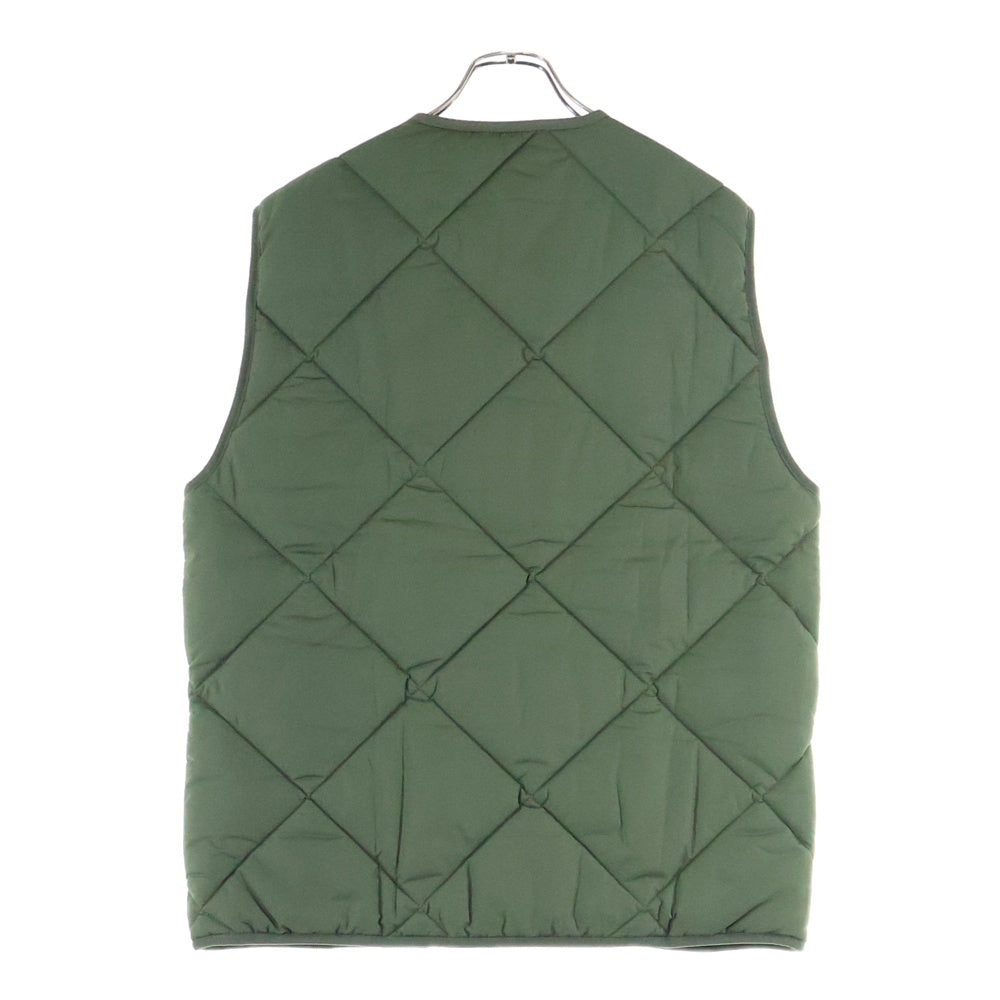 Barbour(バブアー) 24AW FIELD QUILTED GILET フィールド キルテッド ジレ ジップアップベスト カーキ 242MGI0255
