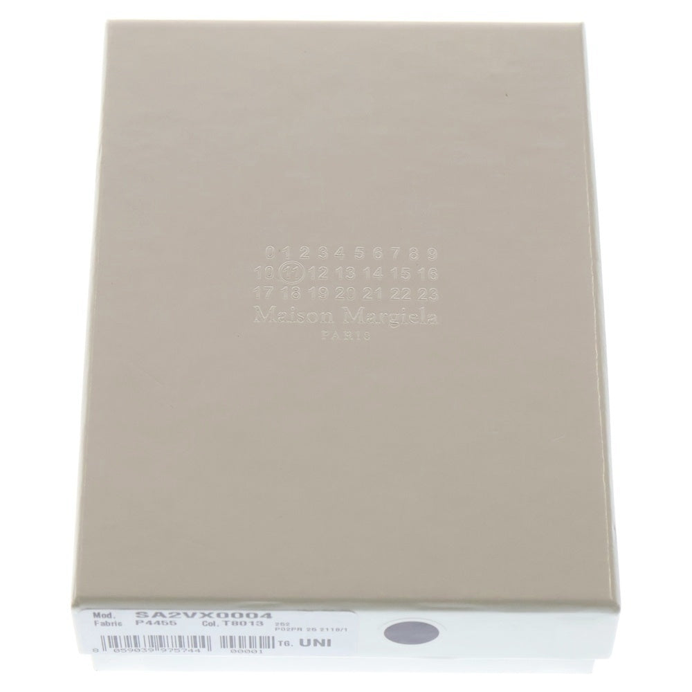 Maison Martin Margiela(メゾンマルタンマルジェラ) 4ステッチ レザーカードケース 財布 ブラック SA2VX0004 P4455