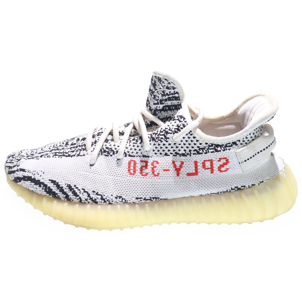 adidas(アディダス) YEEZY BOOST 350 V2 ZEBRA イージー ブースト ブイツー ゼブラ ローカットスニーカー ホワイト US9/26.5cm CP9654
