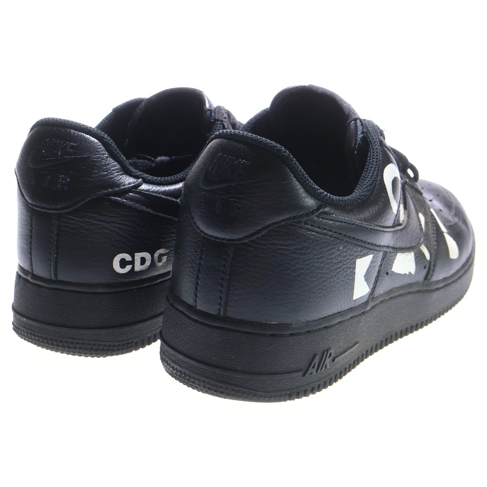 NIKE(ナイキ) ×BLACK COMME des GARCONS AIR FORCE 1 LOW RETRO ブラックコムデギャルソン エアフォース レトロ ローカットスニーカー ブラック US9.5/27.5cm IB9949-001