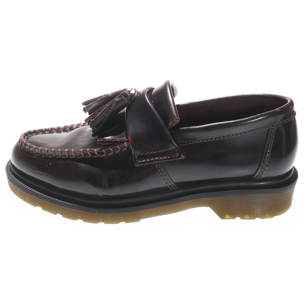 Dr.Martens(ドクターマーチン) ADRIAN エイドリアン レザー タッセル ローファー ドレスシューズ ボルドー レディース