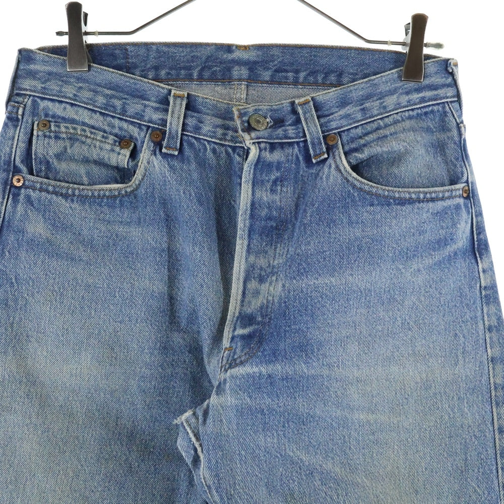 Levi's(リーバイス) 80S VINTAGE 501 ヴィンテージ USA製 ボタン裏558 スモールe ボタンフライデニムパンツ インディゴ