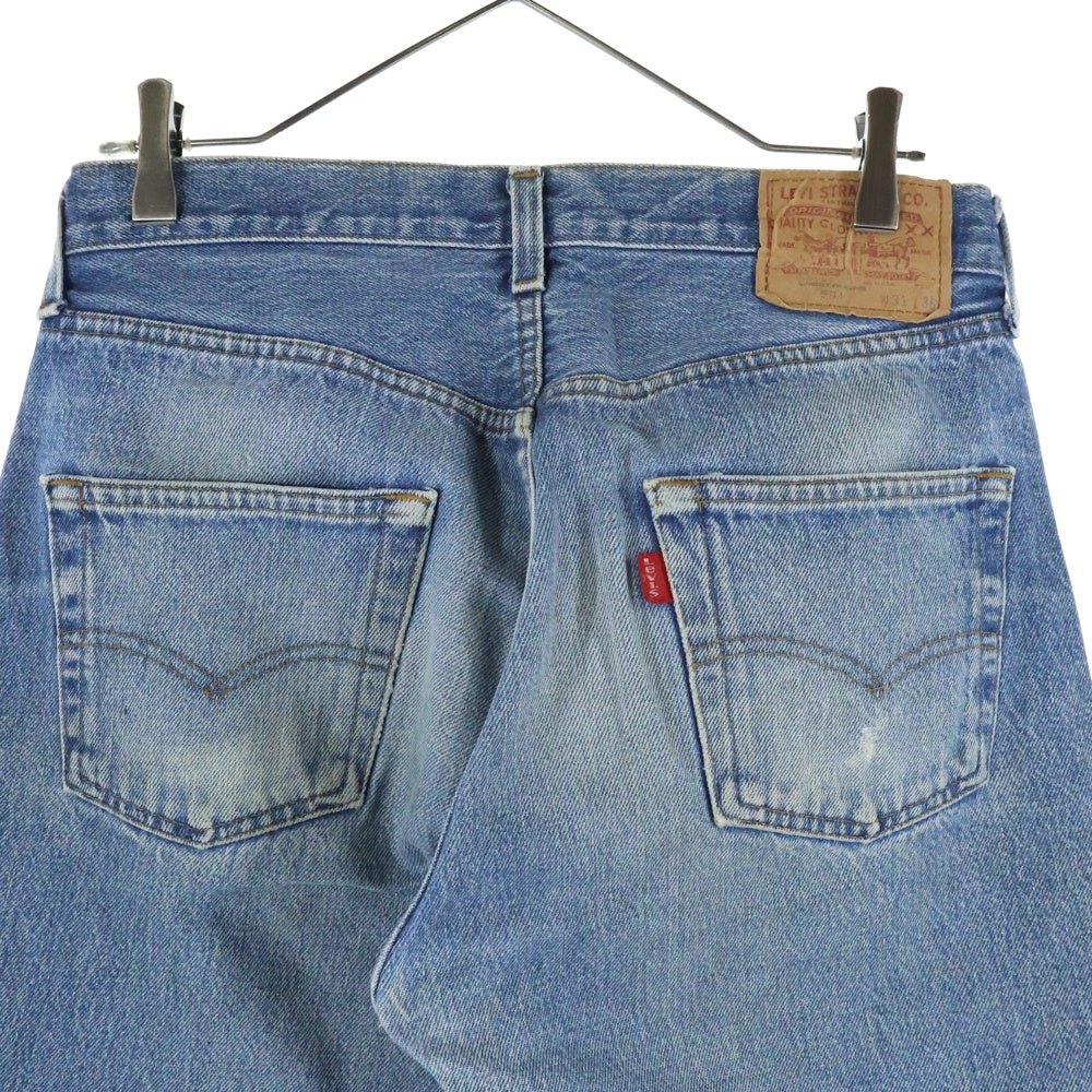 Levi's(リーバイス) 80S VINTAGE 501 ヴィンテージ USA製 ボタン裏558 スモールe ボタンフライデニムパンツ インディゴ