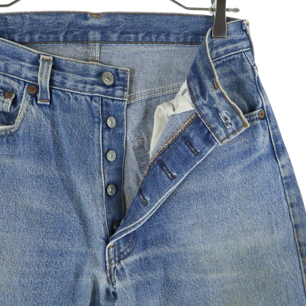 Levi's(リーバイス) 80S VINTAGE 501 ヴィンテージ USA製 ボタン裏558 スモールe ボタンフライデニムパンツ インディゴ