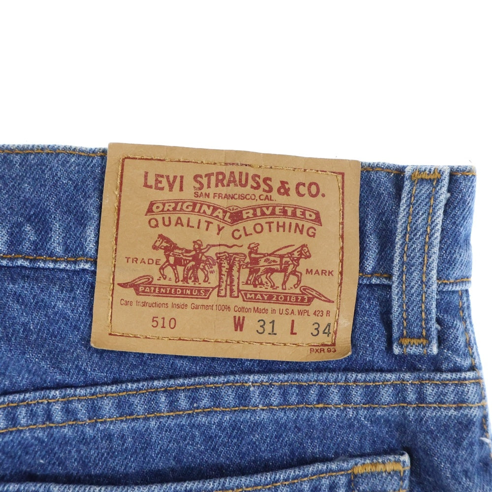 Levi's(リーバイス) 90S VINTAGE 00510-7417 ヴィンテージ USA製 ジップフライデニムパンツ インディゴ