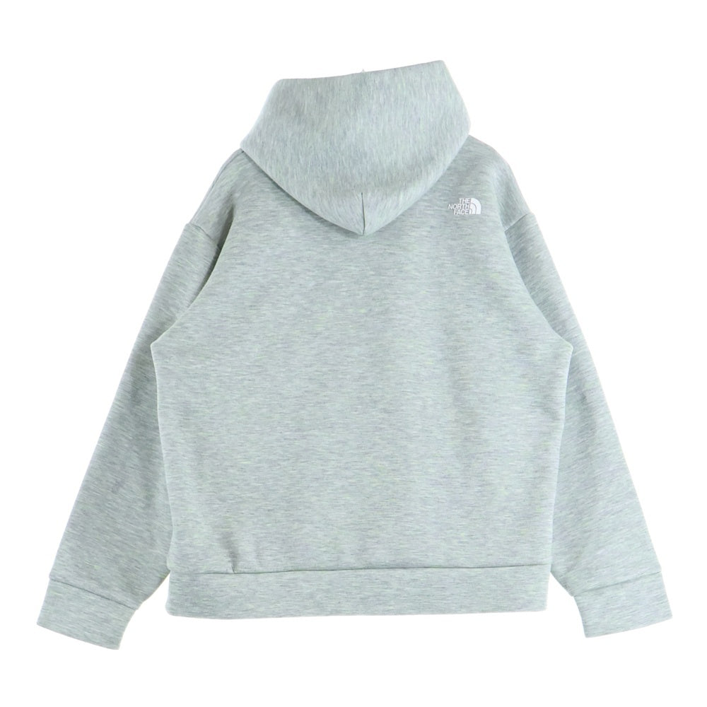 THE NORTH FACE(ザノースフェイス) TECH AIR SWEAT WIDE HOODIE テック ワイド フーデッド スウェット パーカー グレー NT12286