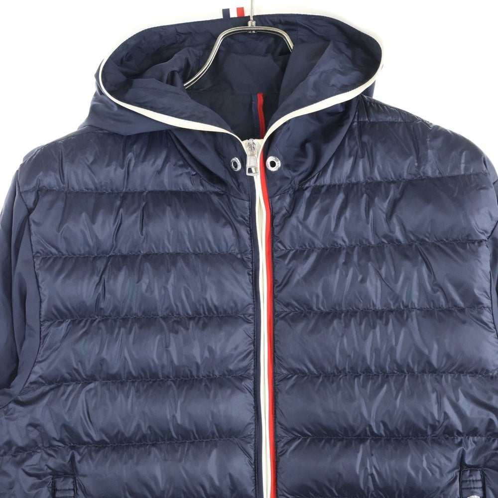 MONCLER(モンクレール) 19AW ALAVOINE アラヴォン アームロゴデザイン ジップアップ ダウンジャケット ネイビー E10914030485