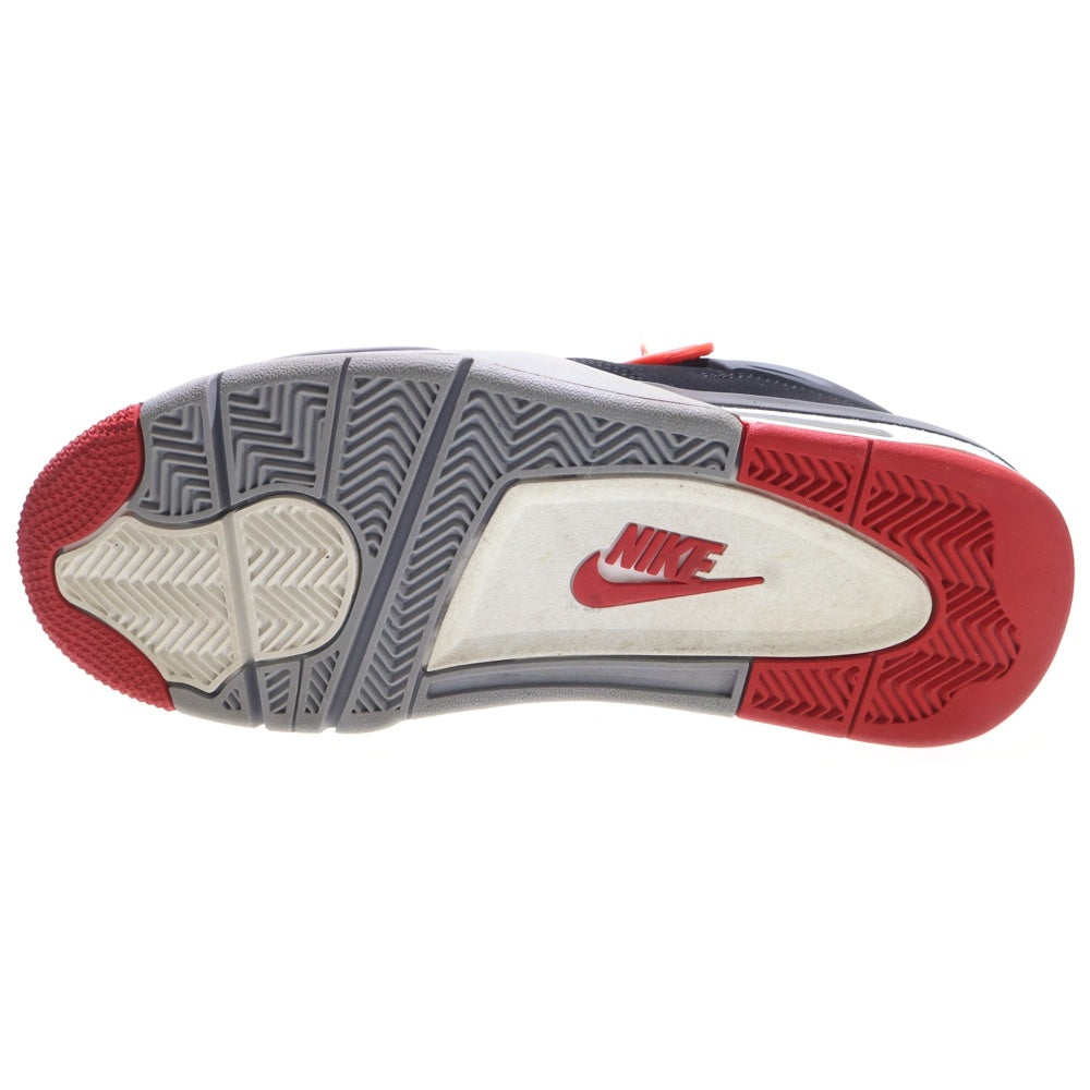 NIKE(ナイキ) AIR JORDAN 4 RETRO BRED エアジョーダン4 レトロ ブレッド ハイカットスニーカー ブラック US8.5/26.5cm 308497-060