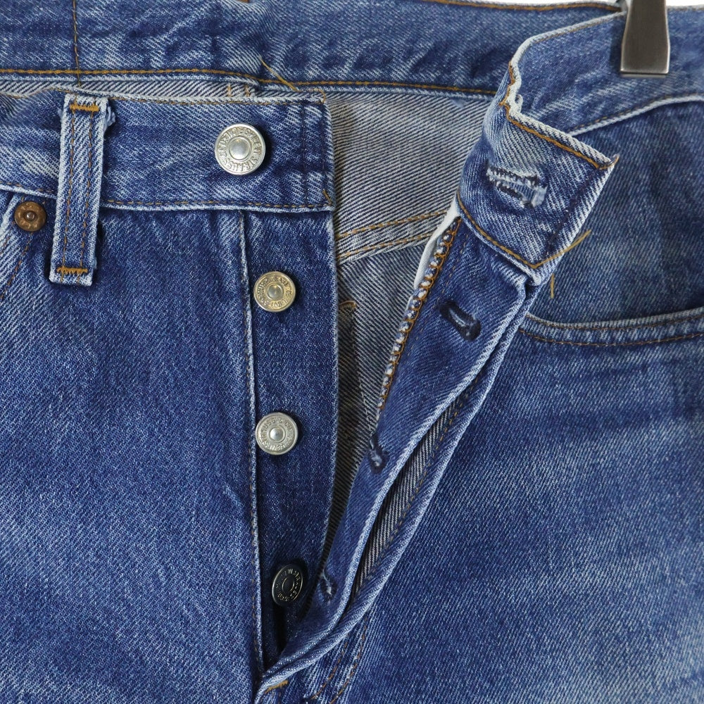 Levi's(リーバイス) 90S VINTAGE 501 ボタン裏555 バレンシア工場 セルビッチ ボタンフライ ヴィンテージ デニムパンツ インディゴ