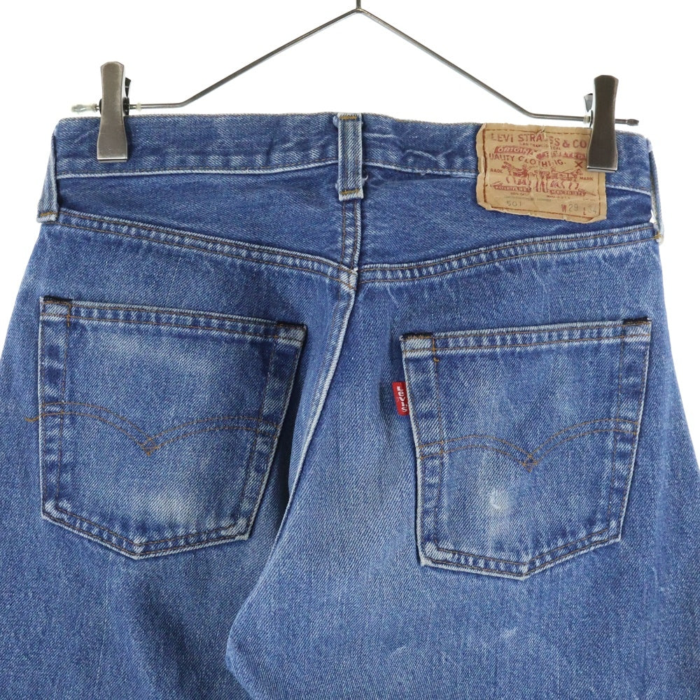 Levi's(リーバイス) 80S VINTAGE 501 ボタン裏524 エルパソ工場 セルビッチ ボタンフライ ヴィンテージ デニムパンツ インディゴ