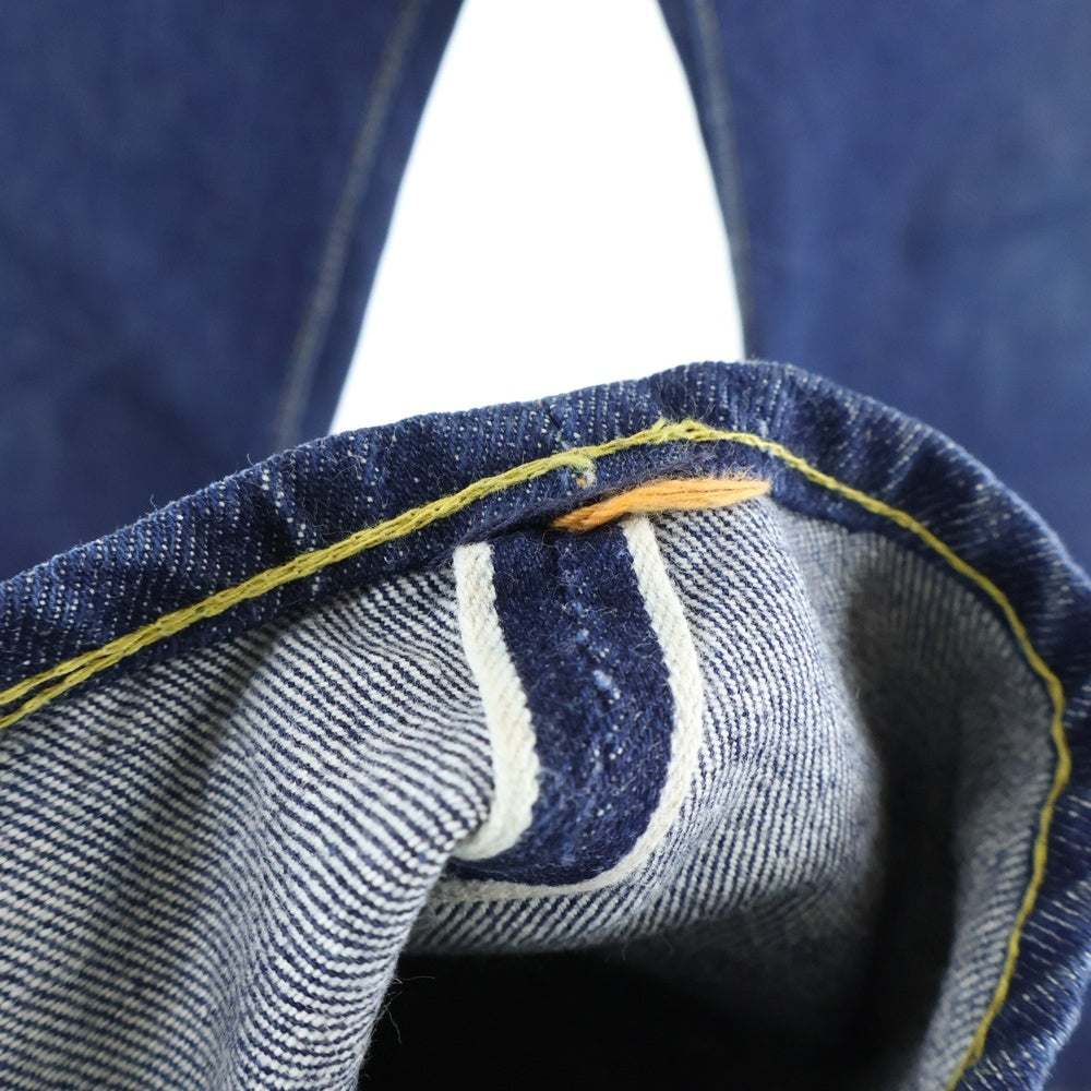 Levi's(リーバイス) 60S VINTAGE 554ZXX ボタン裏E ギャラ無し紙パッチ TALON ZIP BIG E 隠しリベット Vステッチ ヴィンテージ ジップフライ デニムパンツ インディゴ