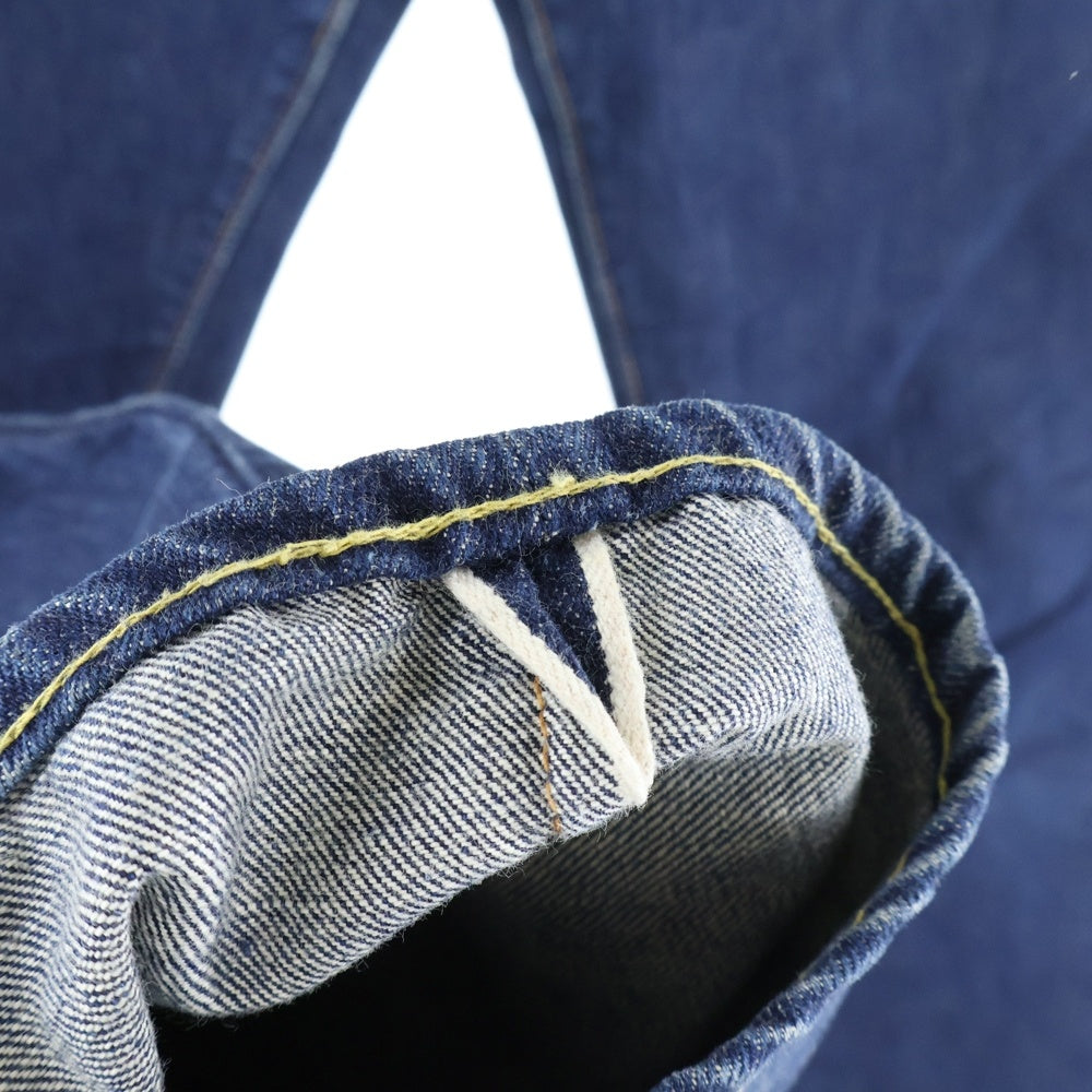 Levi's(リーバイス) 60S-70S VINTAGE 501 BIG E 後期 ボタン裏8 平行ステッチ 紙パッチ ヴィンテージ ボタンフライ デニムパンツ インディゴ