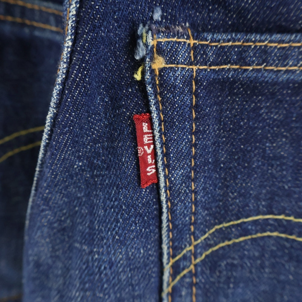 Levi's(リーバイス) 60S-70S VINTAGE 503 BIGE 後期 ボタン裏W 紙パッチ ヴィンテージ ボタンフライ デニムパンツ インディゴ