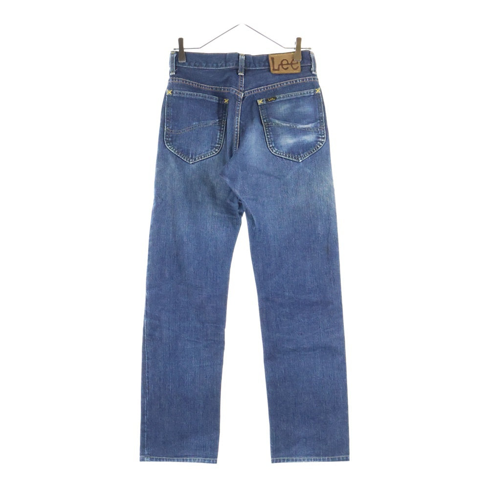 LEE(リー) 101 黒タグ 復刻 日本製 ストレート ボタンフライ デニムパンツ インディゴ
