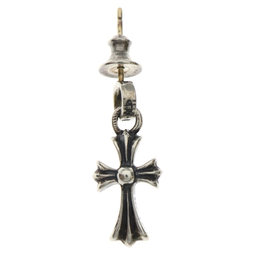 CHROME HEARTS(クロムハーツ) BBY F PPRCHN ベイビーファットクロス ドロップピアス シルバー BCA090