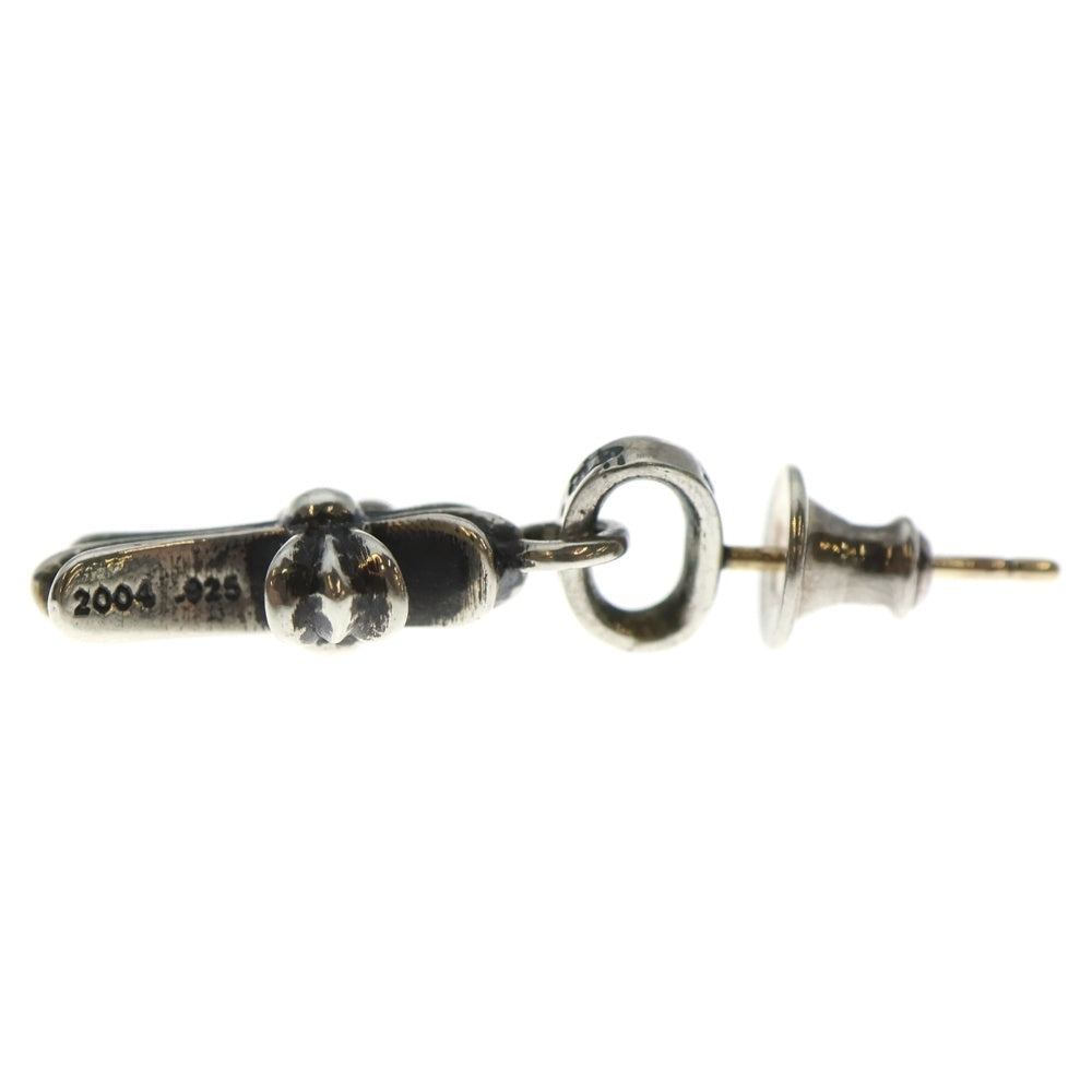 CHROME HEARTS(クロムハーツ) BBY F PPRCHN ベイビーファットクロス ドロップピアス シルバー BCA090