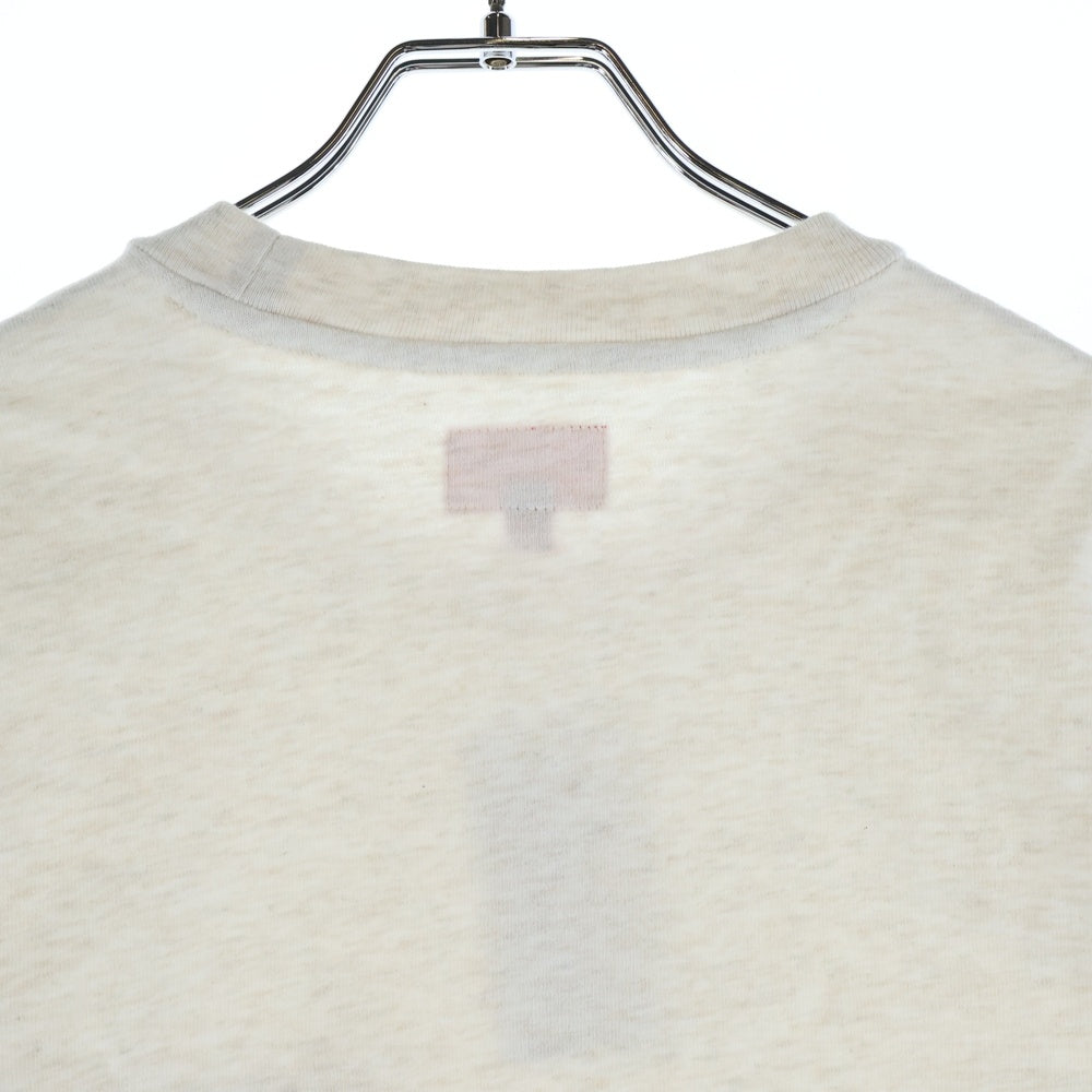 SUPREME(シュプリーム) 18AW L/S Pocket Tee フロントポケット クルーネック 長袖Tシャツ カットソー アイボリー