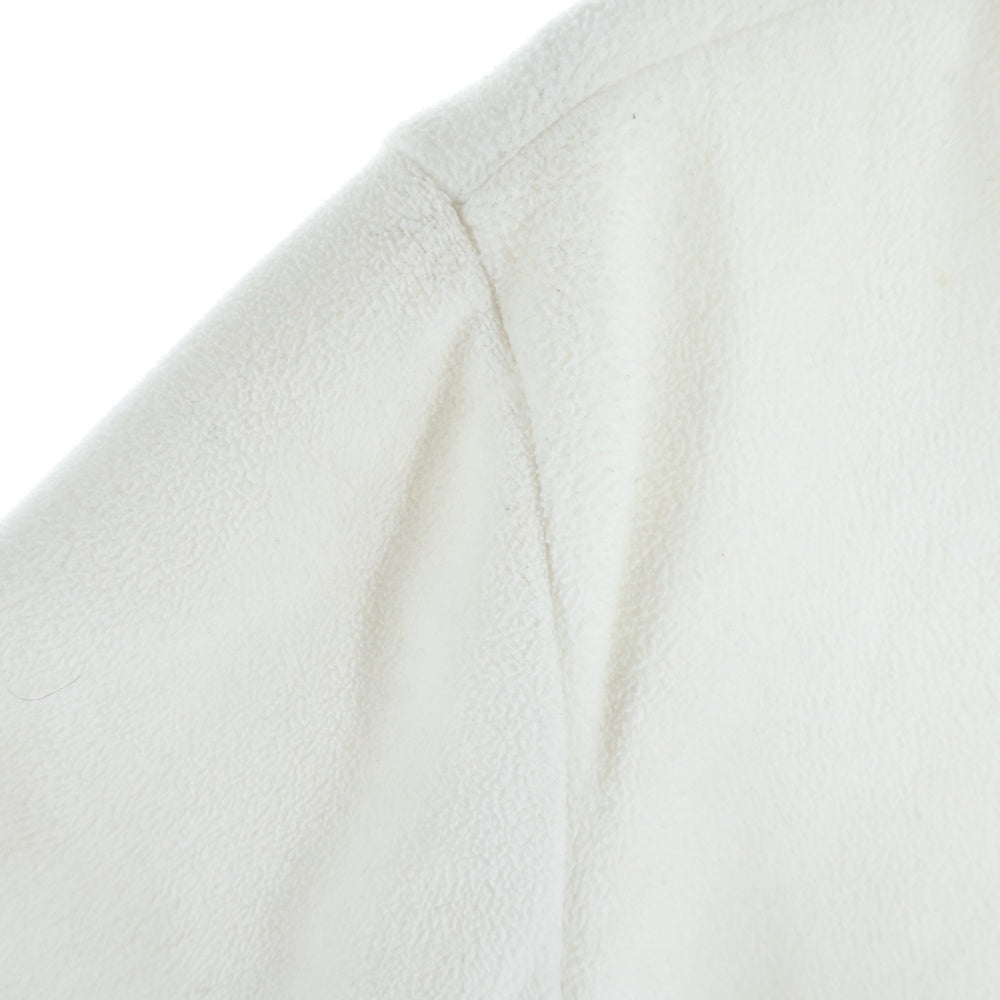 THE NORTH FACE(ザノースフェイス) 両面ロゴエンブロイダリー ジップアップ フリースジャケット ホワイト 1073L04