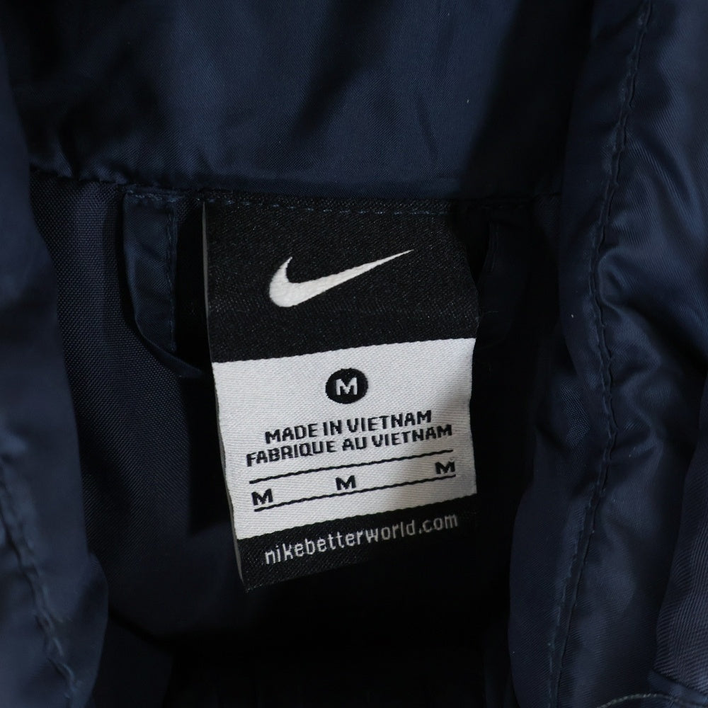 NIKE(ナイキ) フロントロゴ フーデッド 中綿ダウンジャケット ネイビー HO130509QVE