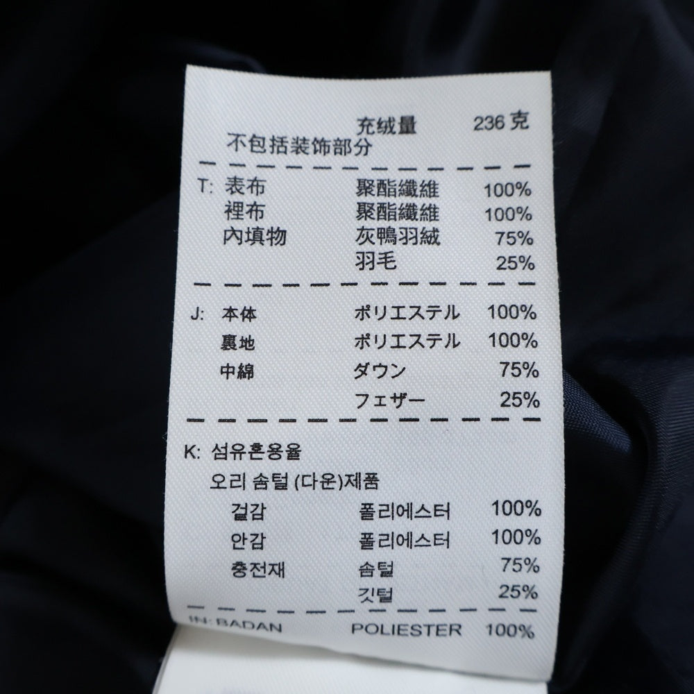 NIKE(ナイキ) フロントロゴ フーデッド 中綿ダウンジャケット ネイビー HO130509QVE