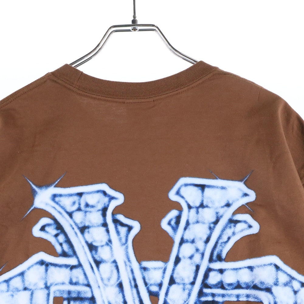 SUPREME(シュプリーム) 25AW Snowman Tee スノーマンプリント クルーネック半袖Tシャツ カットソー ブラウン