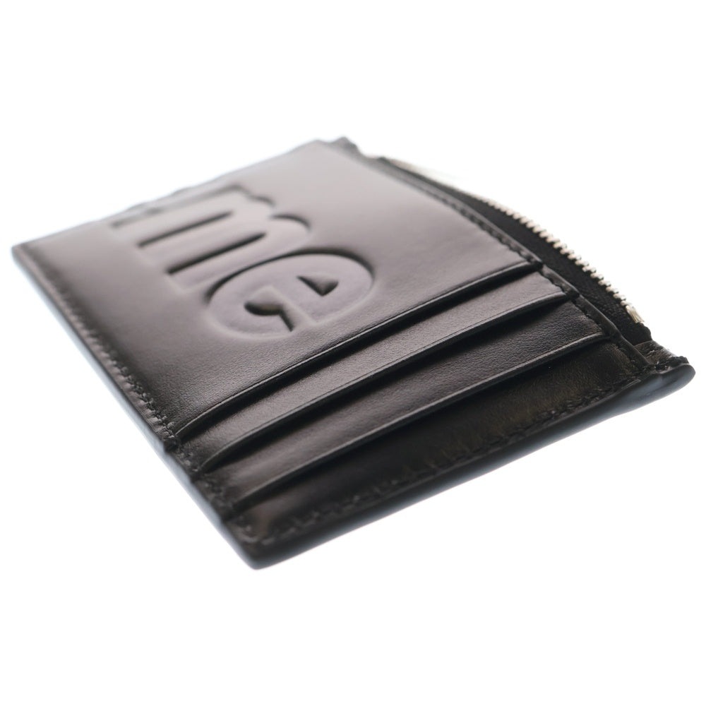 SUPREME(シュプリーム) 25SS Leather Zip Card Holder レザー ジップ カードホルダー ブラック