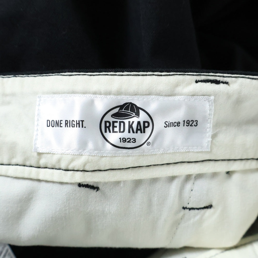 NO BRAND(ノーブランド) RED KAP レッドキャップ SP INDUSTRIAL PANTS インダストリアル コットン パンツ ブラック RK1534