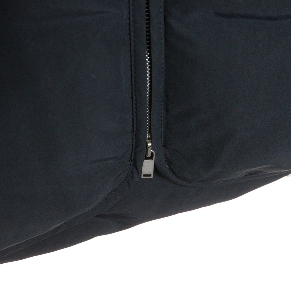 JIL SANDER +(ジルサンダープラス) 24SS Water Repellent Padded Vest ウォーターリペレント パデッド ダウンフェザーベスト ブラック J47AF0131