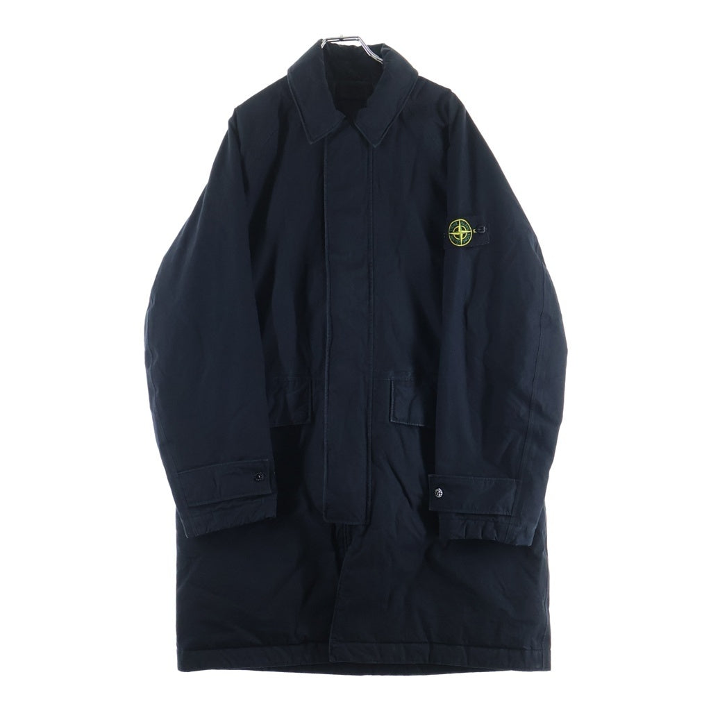 STONE ISLAND(ストーンアイランド) GHOST PADDING JACKET ゴーストパディング ジップアップロングジャケット コート ブラック 7915710F1
