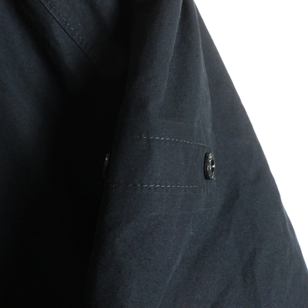 STONE ISLAND(ストーンアイランド) GHOST PADDING JACKET ゴーストパディング ジップアップロングジャケット コート ブラック 7915710F1